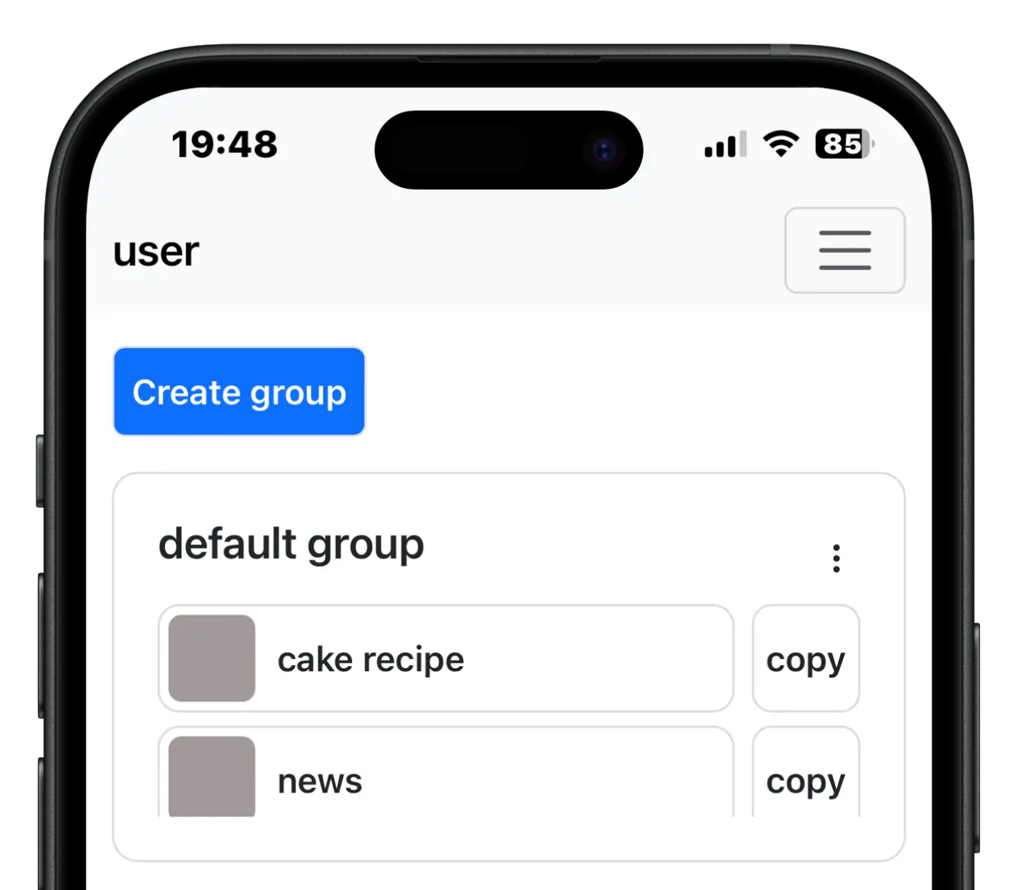 Nexora bookmark manager dashboard